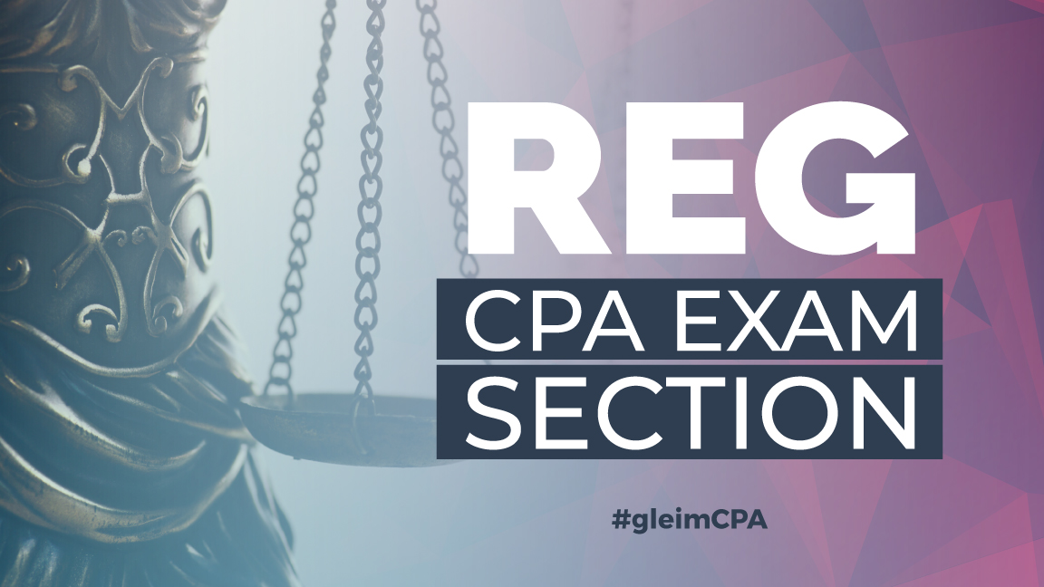 REG CPA Exam Section Regulation Gleim CPA Review