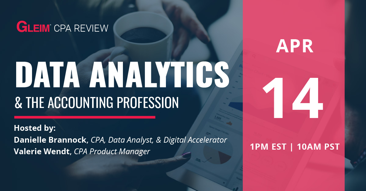 Data Analytics & The Accounting Profession | April 14