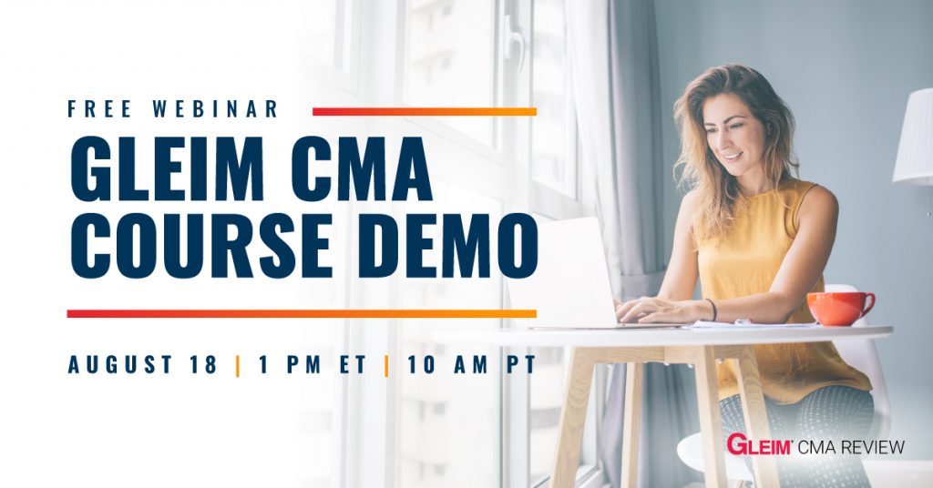 Gleim CMA Course Demo - Gleim Exam Prep