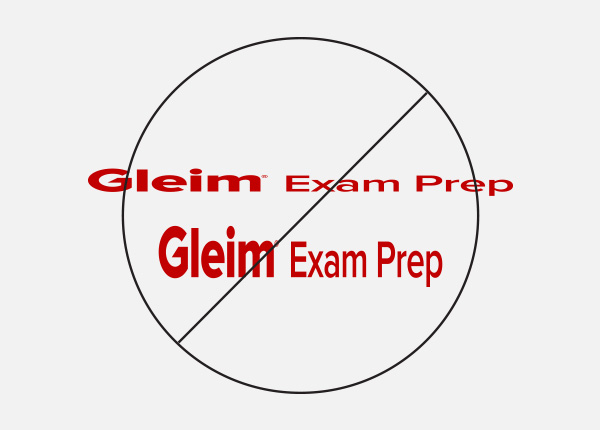 Gleim Exam Prep primary logo - dont's