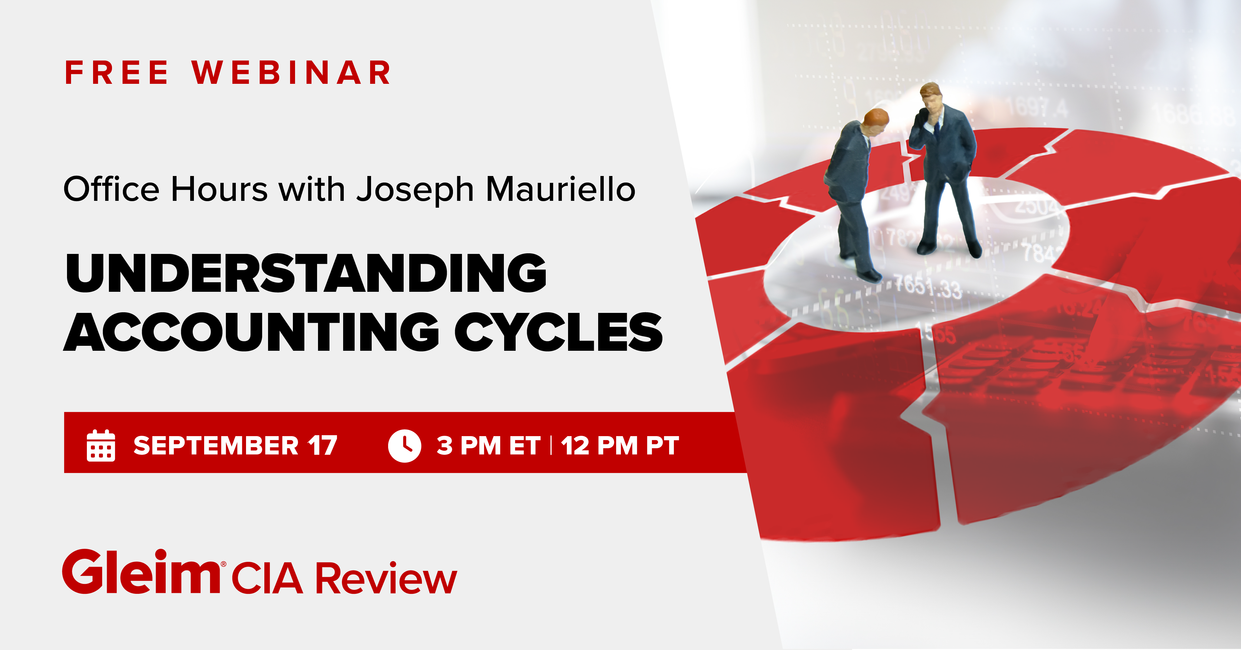 Free Webinar | Office Hours with Joseph Mauriello: Understanding Accounting Cycles | September 17th, 3 PM ET, 12 PM PT